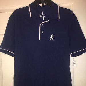 Men’s Disney Park Navy Blue Polo